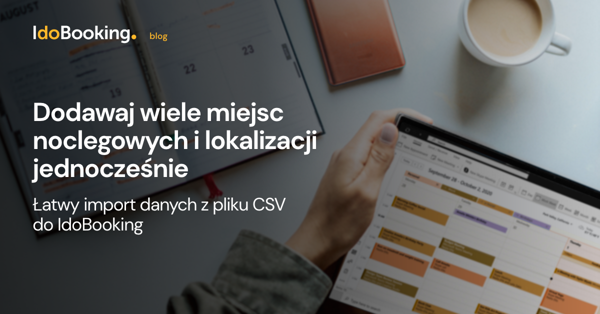 Łatwy import danych z pliku CSV do IdoBooking