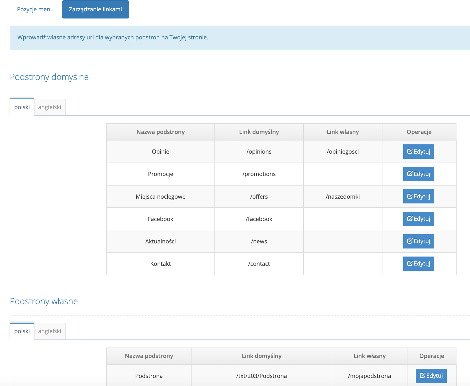 wlasne linki podstrony